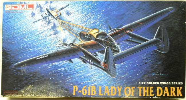DML 1/72 Northrop P-61B Black Widow, 5017 plastic model kit